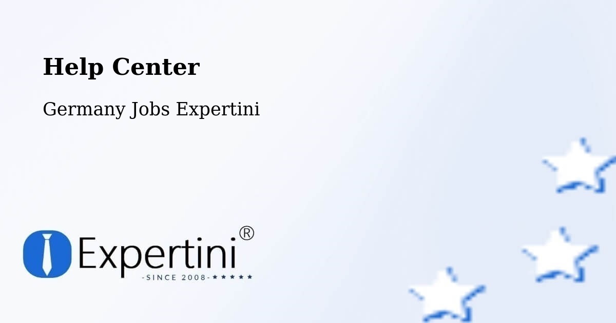 Help Center – Löbau - Germany Jobs Expertini