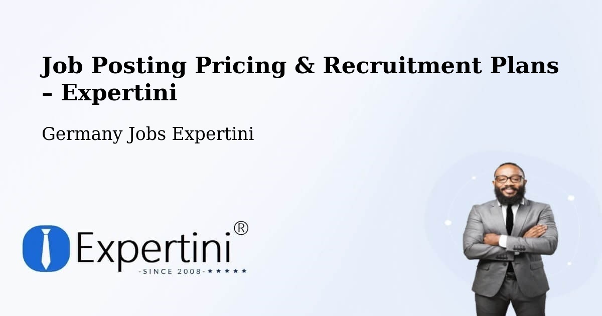 Job Posting Pricing & Recruitment Plans – Löbau - Löbau, Germany Jobs Expertini